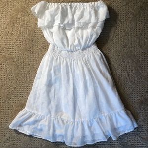 White Lily Pulitzer Strapless dress